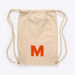 Gymbag Migros aus rezyklierter Baumwolle/PET